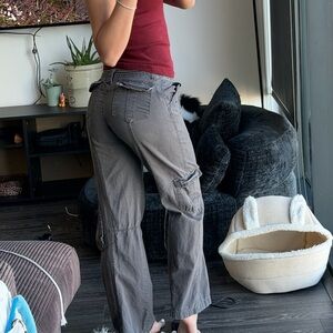 Brandy Melville Gray Cargo Pants for Women